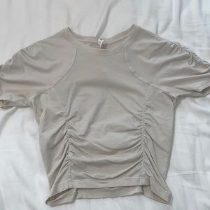 Lululemon Ruched Short Sleeve